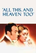 All This, and Heaven Too (1940) DVDRip x264