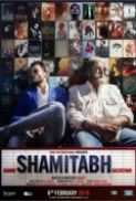 Shamitabh (2015) - DvDRip  [491 MB]- x265 -HEVC - AAC ~~R@JU~~